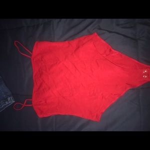 Forever 21 Red Bodysuit